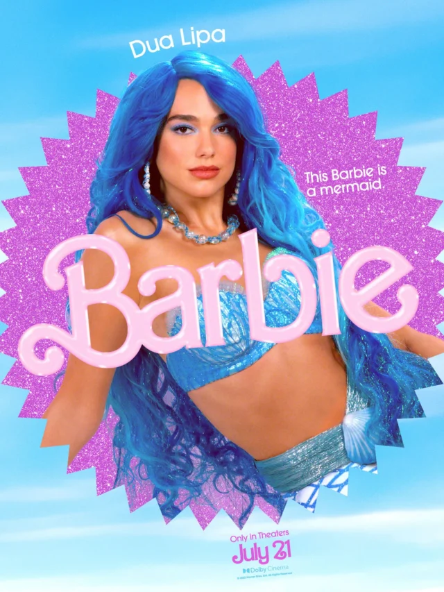 dua lipa in barbie movie